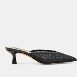 DOLCE VITA CLEO HEELS ONYX MESH